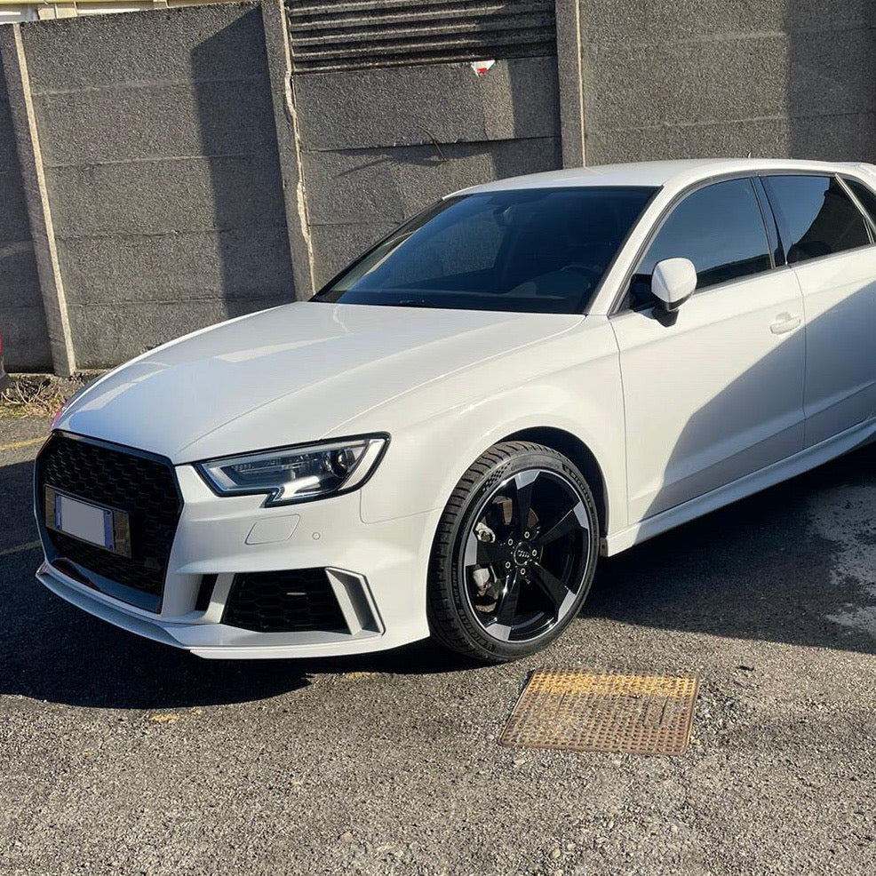PARAURTI A3 8V 2017-2019 TIPO RS3 X SEDAN/CABRIO