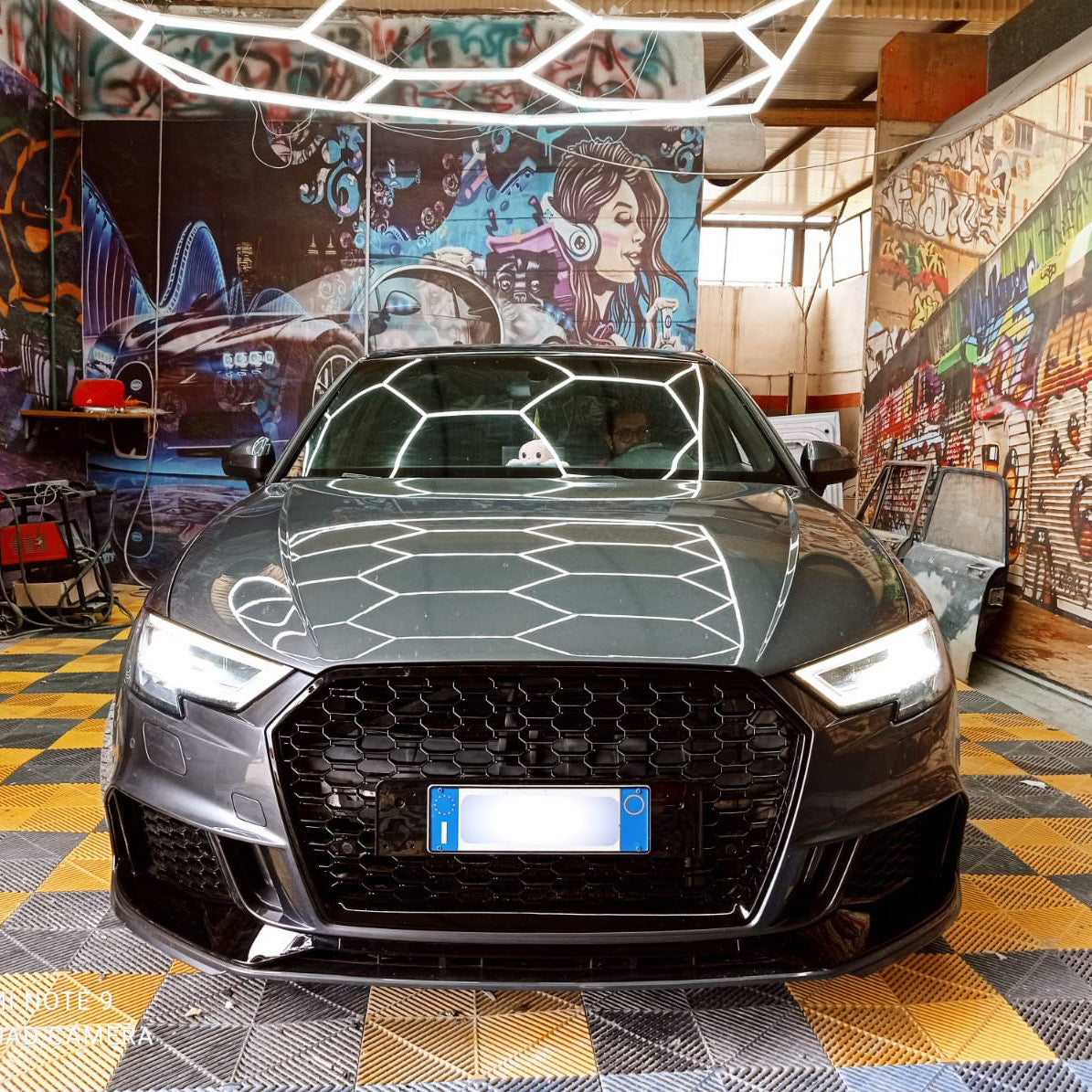 PARAURTI A3 8V 2017-2019 TIPO RS3 X SEDAN/CABRIO