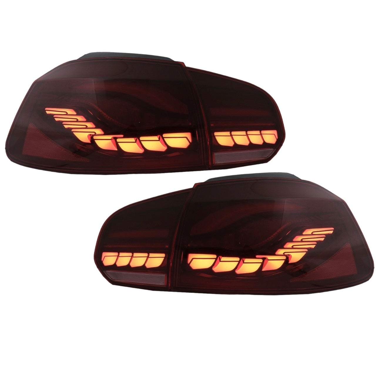 FANALI A LED POSTERIORI GOLF MK6 2008-2012