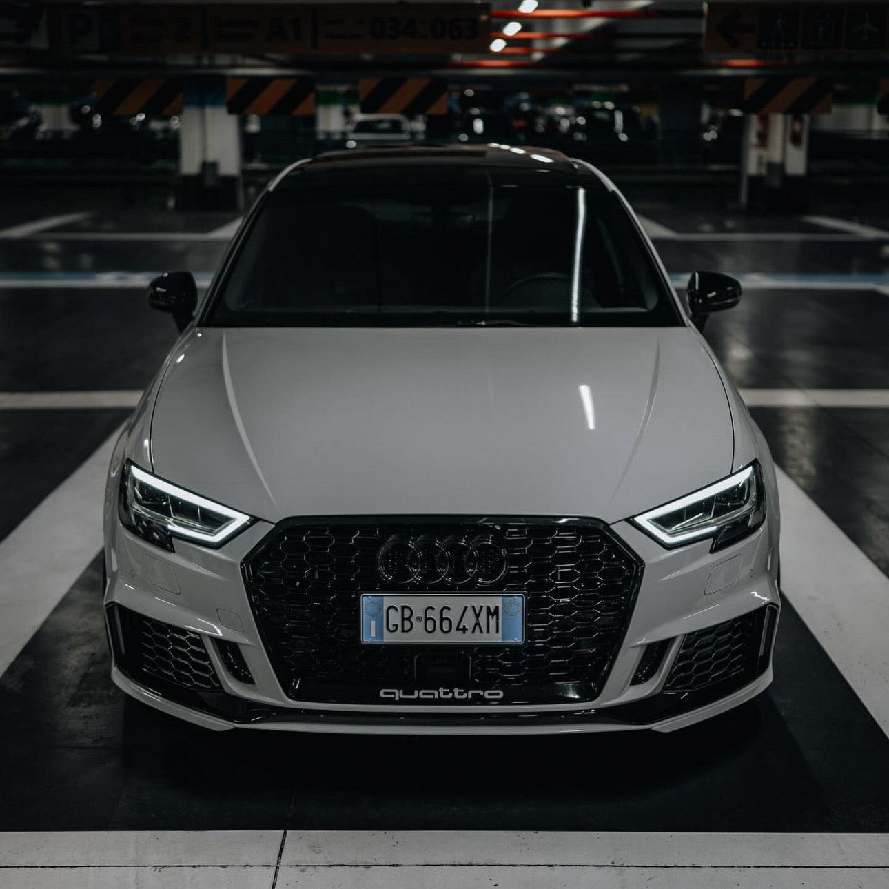PARAURTI A3 8V 2017-2019 TIPO RS3 X SEDAN/CABRIO