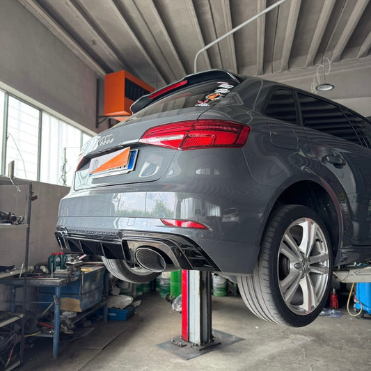 DIFFUSORE A3 8V 2017-2019 RS3 LOOK X SLINE