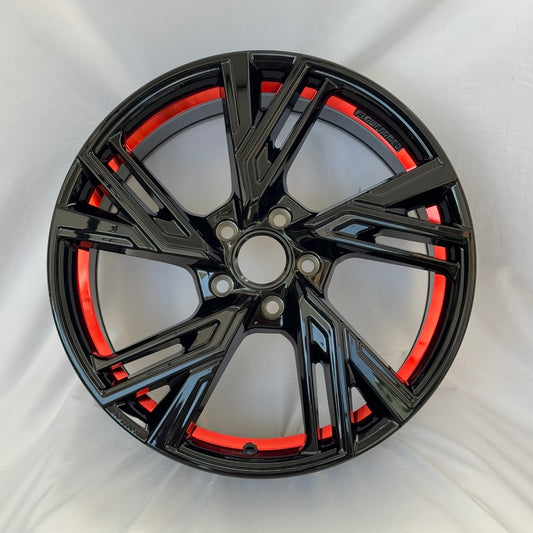 CERCHI RS5 BLACK/RED 17" ET30