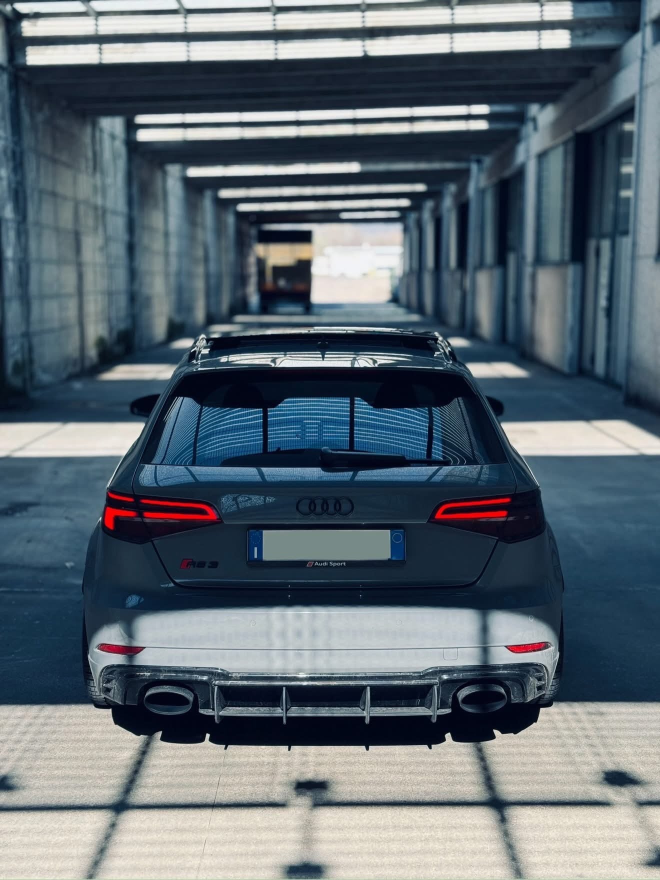 LAME DIFFUSORE POSTERIORE AUDI RS3 8V 2016-2020