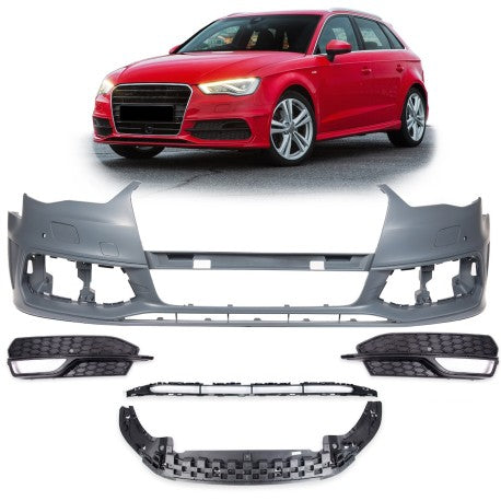 PARAURTI A3 8V 2012-2016 TIPO S3 - S-LINE X 3 / 5 PORTE