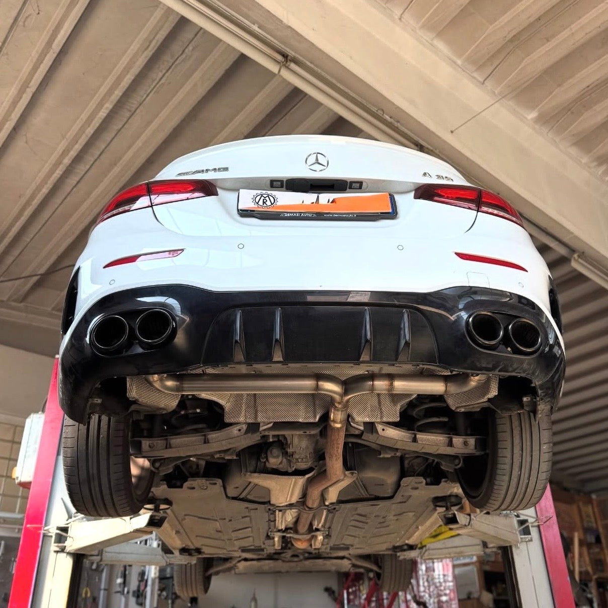 DIFFUSORE CLASSE A V177 2018-2025 AMG A45 SEDAN