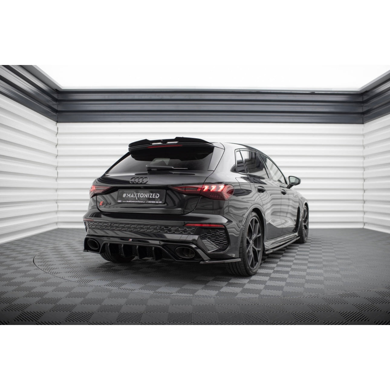 PROLUNGA SPOILER TETTO V2 AUDI A3 / S3 / RS3 8Y 2020-2025
