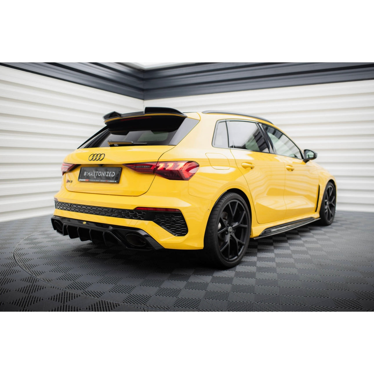 PROLUNGA SPOILER TETTO 3D AUDI A3 / S3 / RS3 8Y 2020-2025