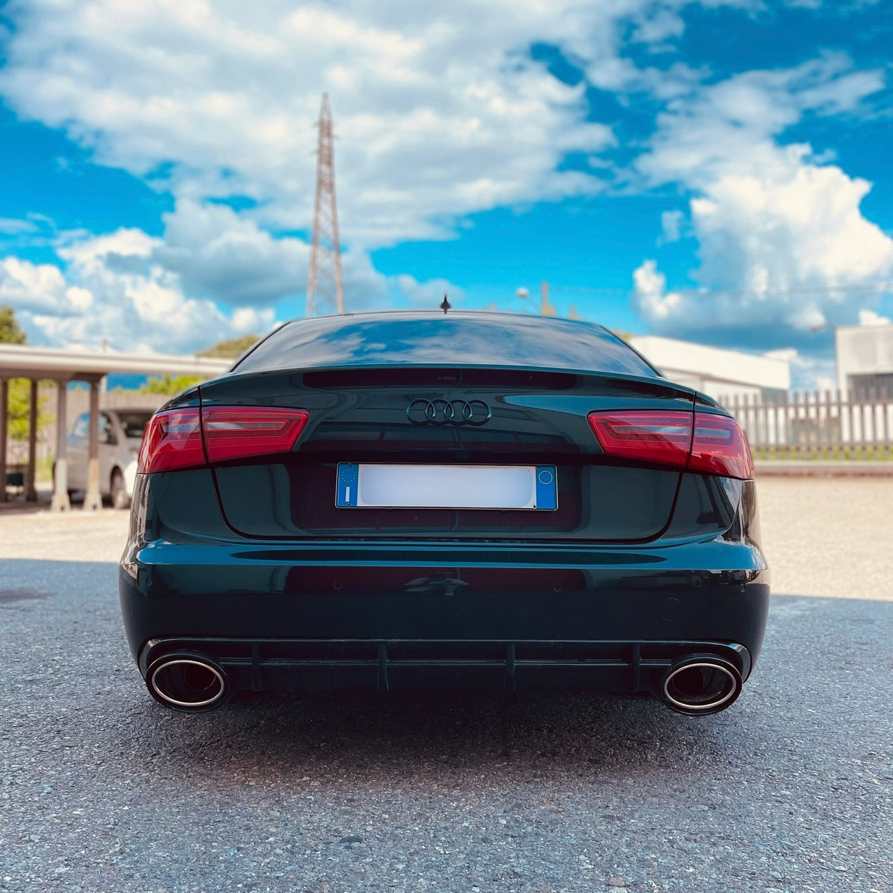 DIFFUSORE SOTTO PARAURTI A6 C7 2011-2014 TIPO RS