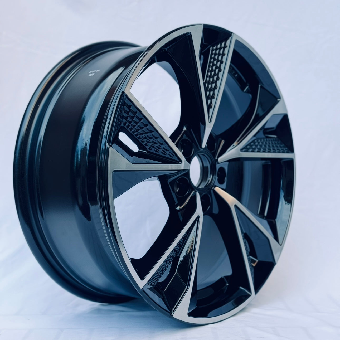 CERCHI RS7 17" NERI E DIAMANTATI A1/POLO