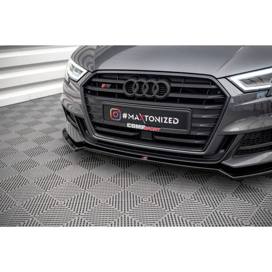 LAMA PARAURTI ANTERIORE V.2 AUDI A3 S-LINE / S3 8V 2017-2020