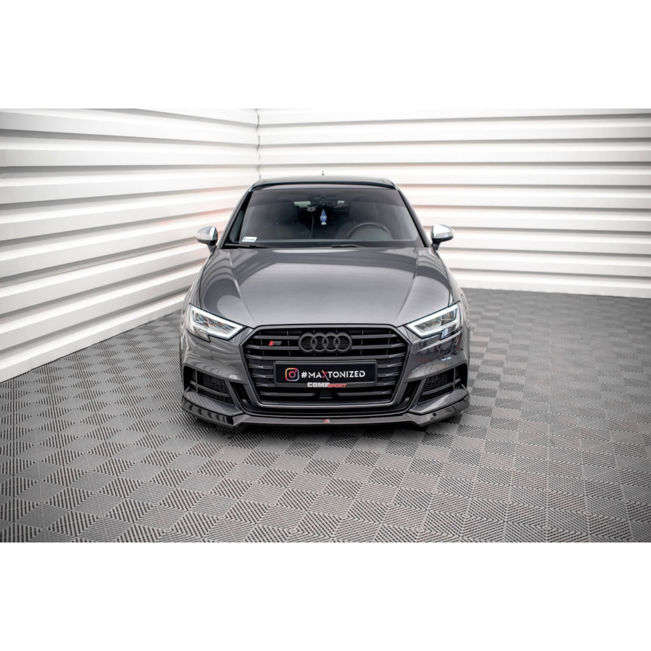 LAMA PARAURTI ANTERIORE V.3 AUDI A3 S-LINE / S3 8V 2017-2020