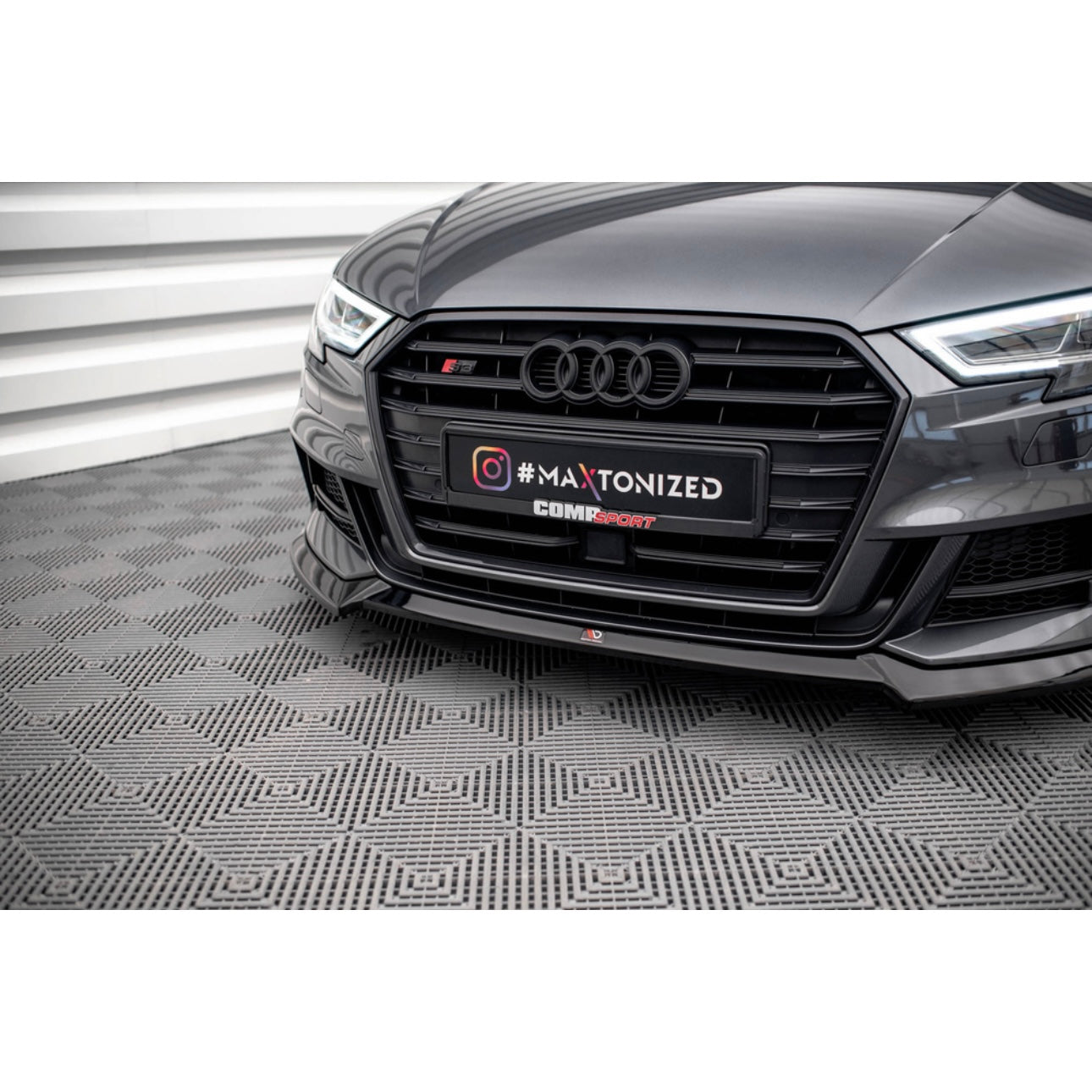 LAMA PARAURTI ANTERIORE V.3 AUDI A3 S-LINE / S3 8V 2017-2020