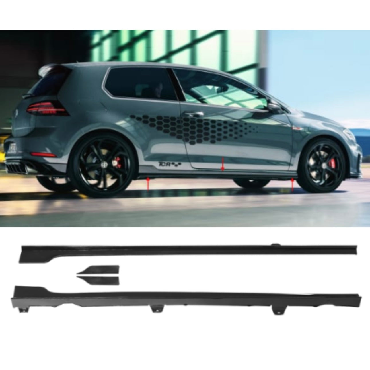 MINIGONNE LOOK TCR GOLF MK7 2012-2019