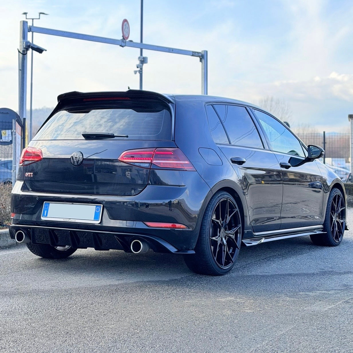 DIFFUSORE GOLF MK7.5 2017-2019 1X1