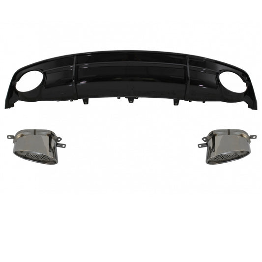 DIFFUSORE SOTTO PARAURTI A7 C7 2015-2018 TIPO RS7 X SLINE