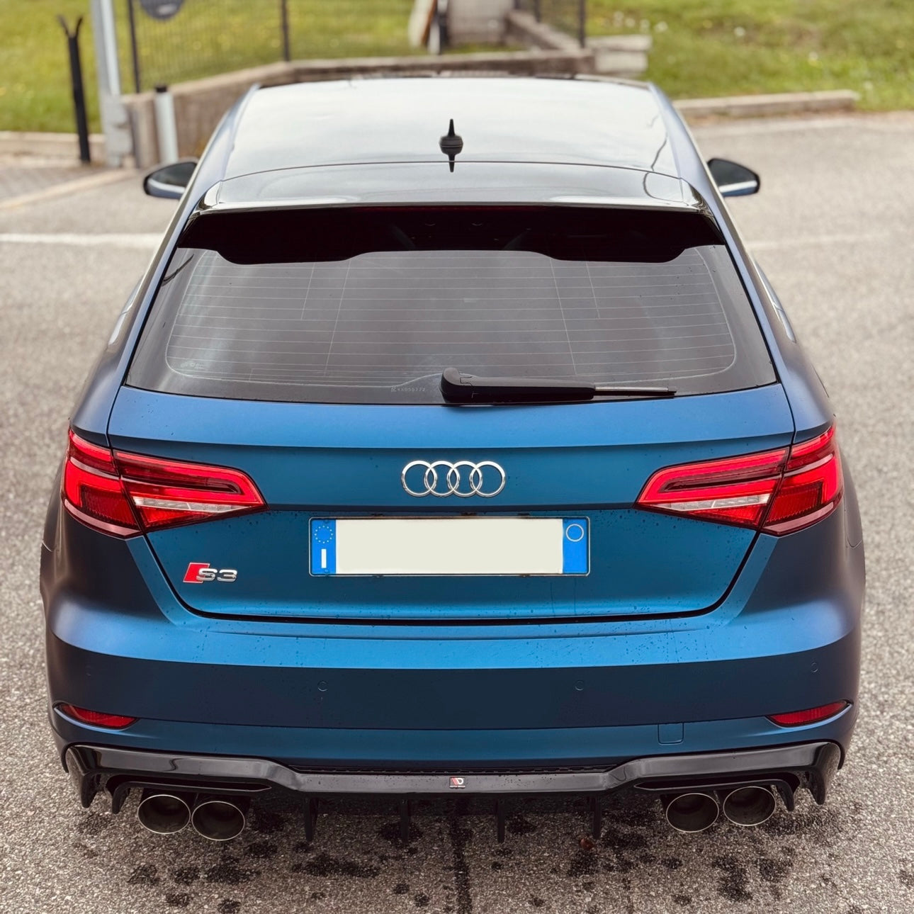 DIFFUSORE POSTERIORE AUDI S3 8V 2017-2020