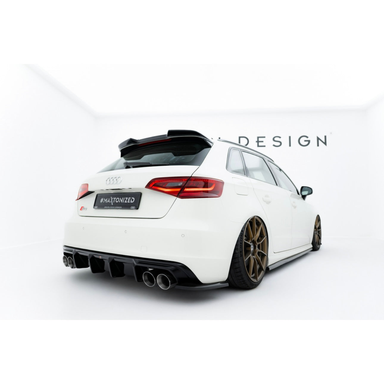 DIFFUSORE POSTERIORE AUDI S3 8V 2012-2016