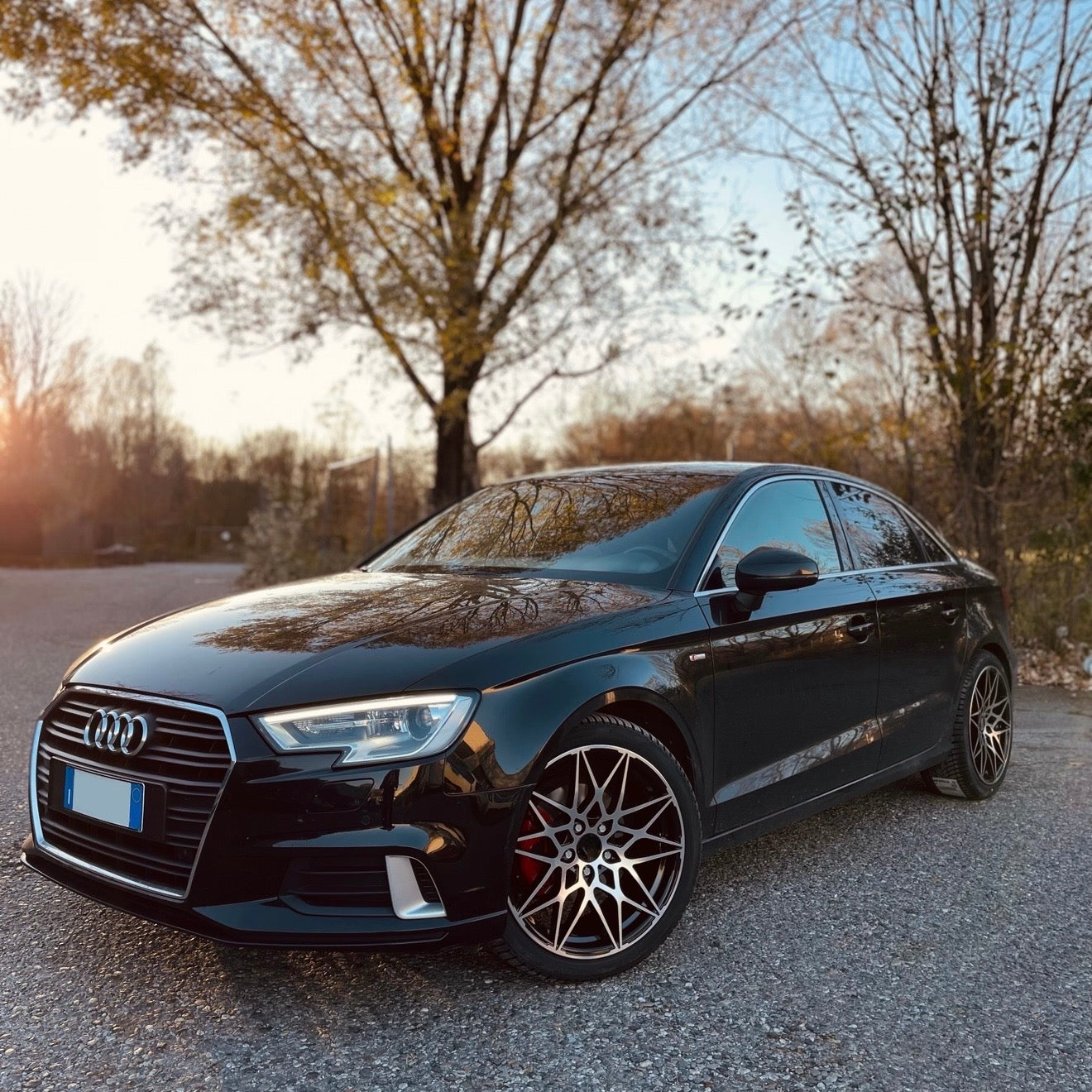 CERCHI B2 DIAMANTATI 18" ET30 AUDI