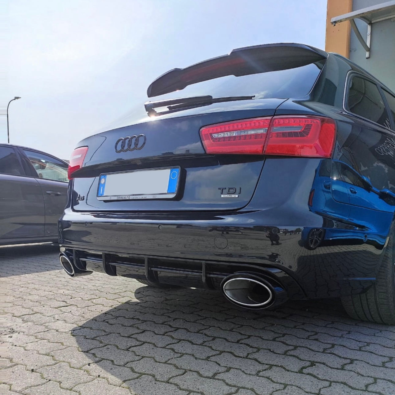 SPOILER TETTO A6 C7 2014-2018 STILE RS6 X BASE
