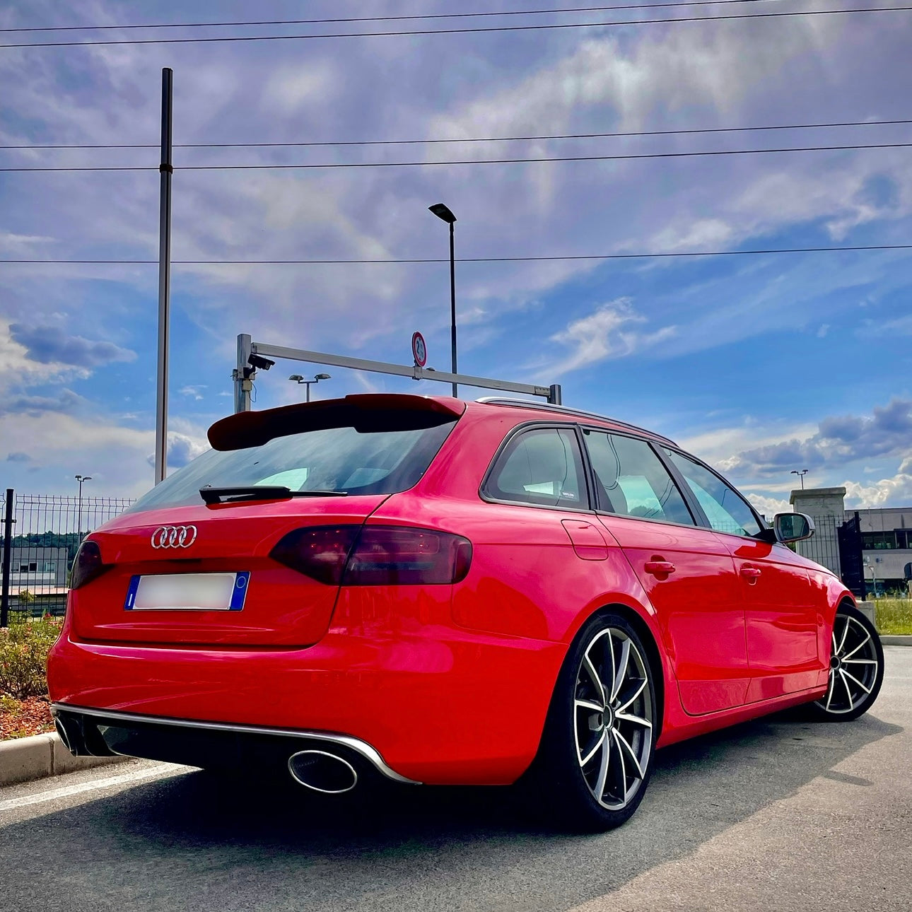 DIFFUSORE SOTTO PARAURTI A4 B8 2008-2011 TIPO RS