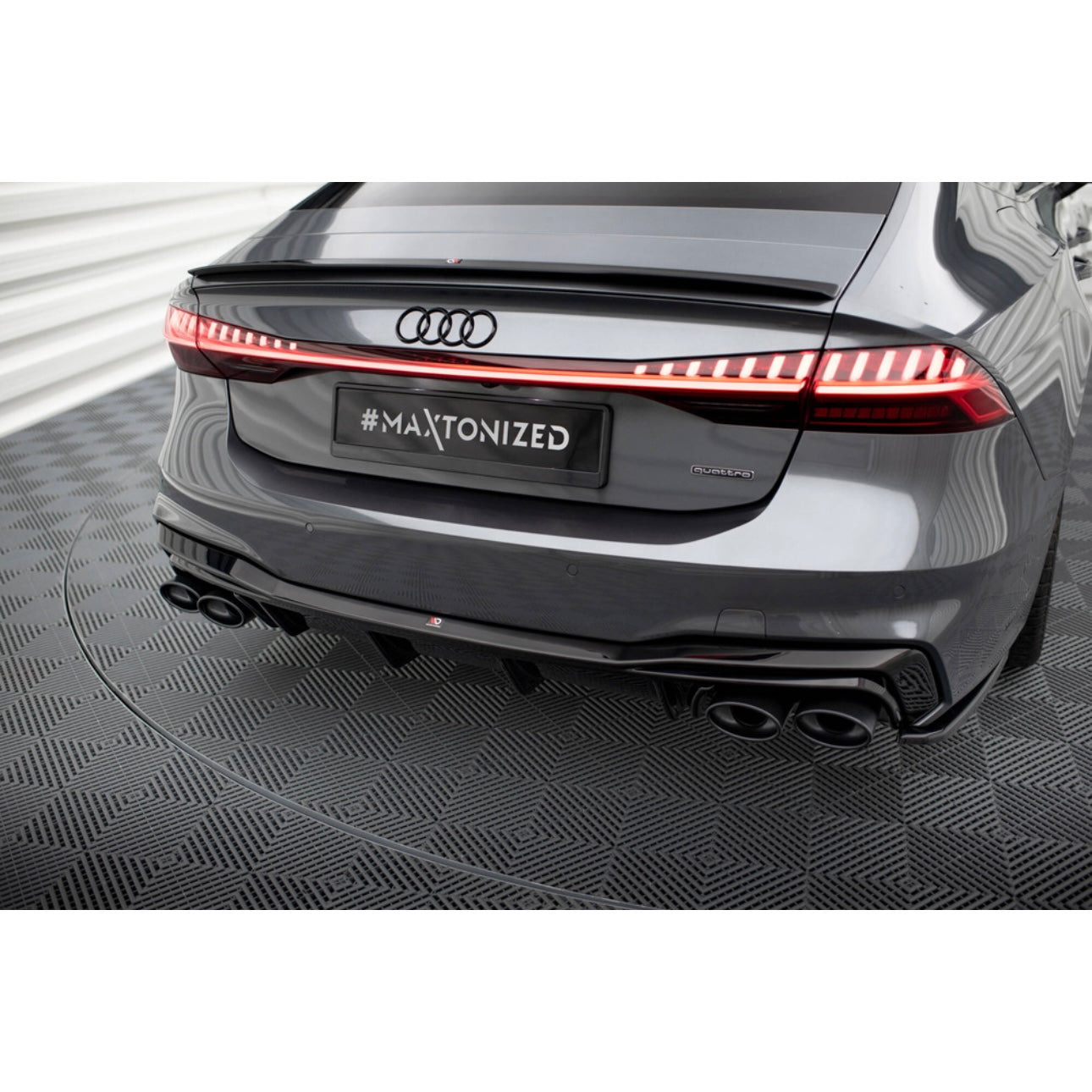 DIFFUSORE POSTERIORE AUDI A7 / S7 C8 2018-2025