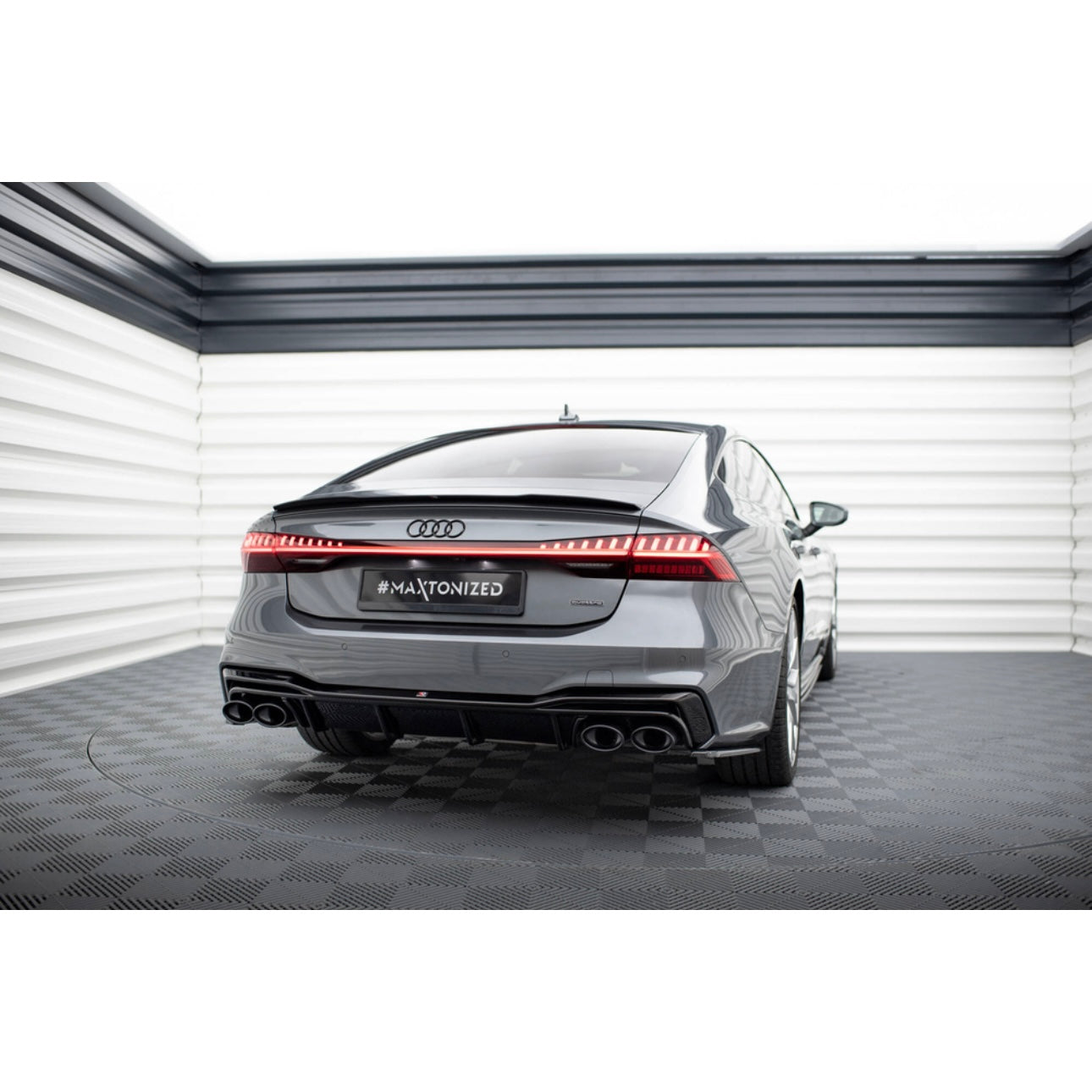 DIFFUSORE POSTERIORE AUDI A7 / S7 C8 2018-2025