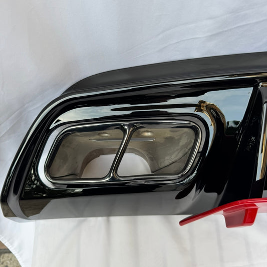 DIFFUSORE CLASSE A W176 2012-2018 LOOK A45 RED