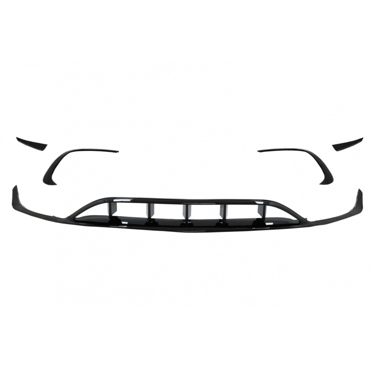 KIT SPLITTER PARAURTI ANTERIORE CLASSE A 2015-2018 AMG