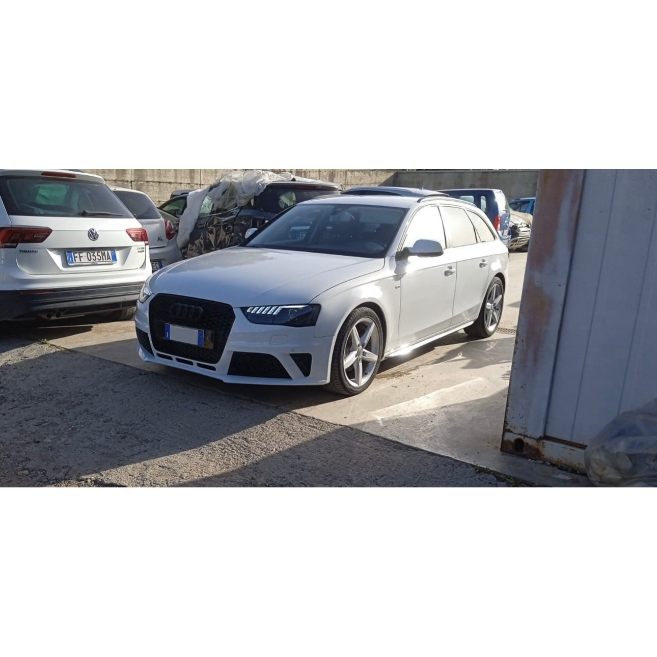 PARAURTI A4 B8.5 2011-2015 TIPO RS4 V2