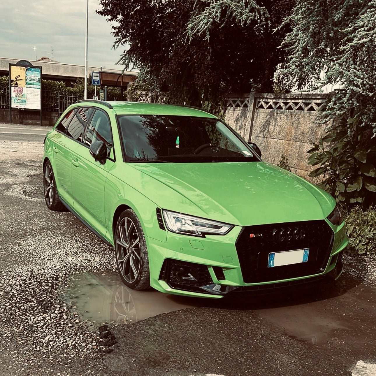 PARAURTI A4 B9 2016-2019 TIPO RS4 V2