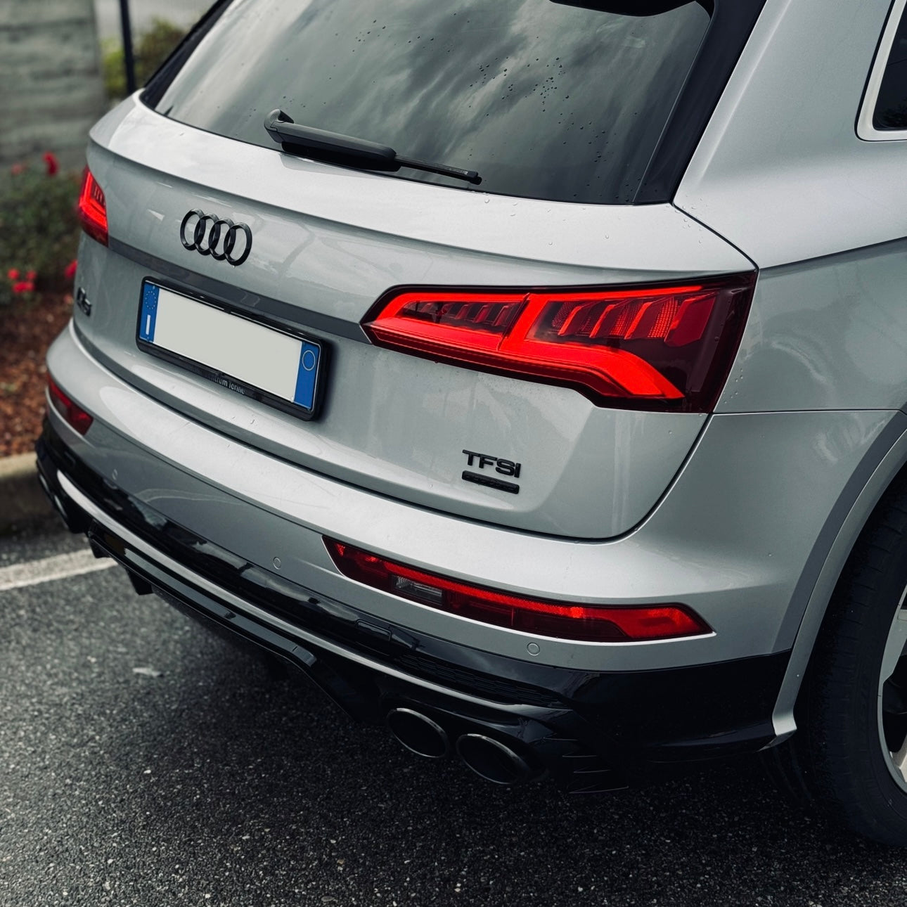 DIFFUSORE POSTERIORE SQ5 LOOK AUDI Q5 / SQ5 FY 2017-2020