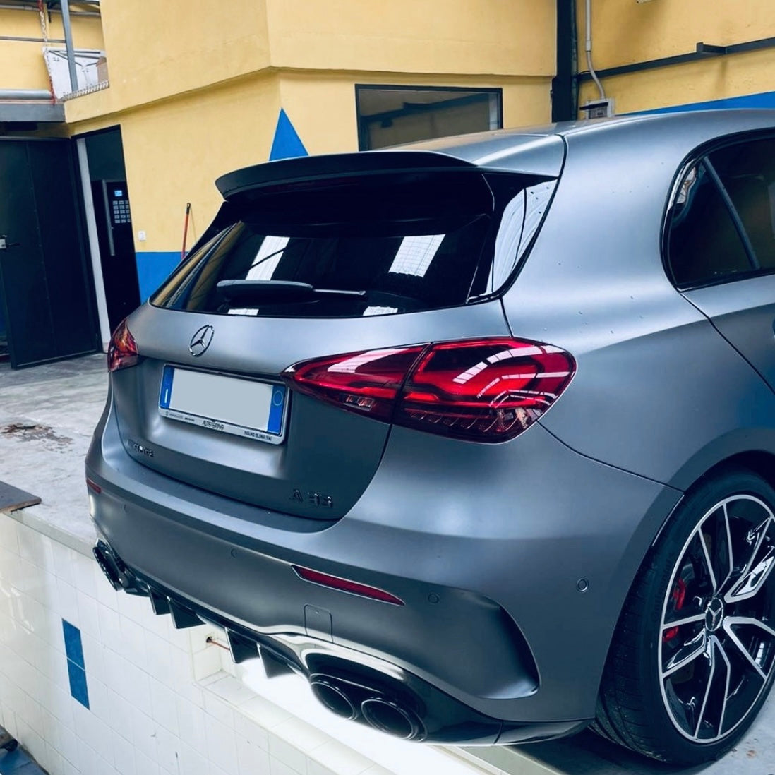 PROLUNGA SPOILER CLASSE A W177 2018-2025 LOOK A35S