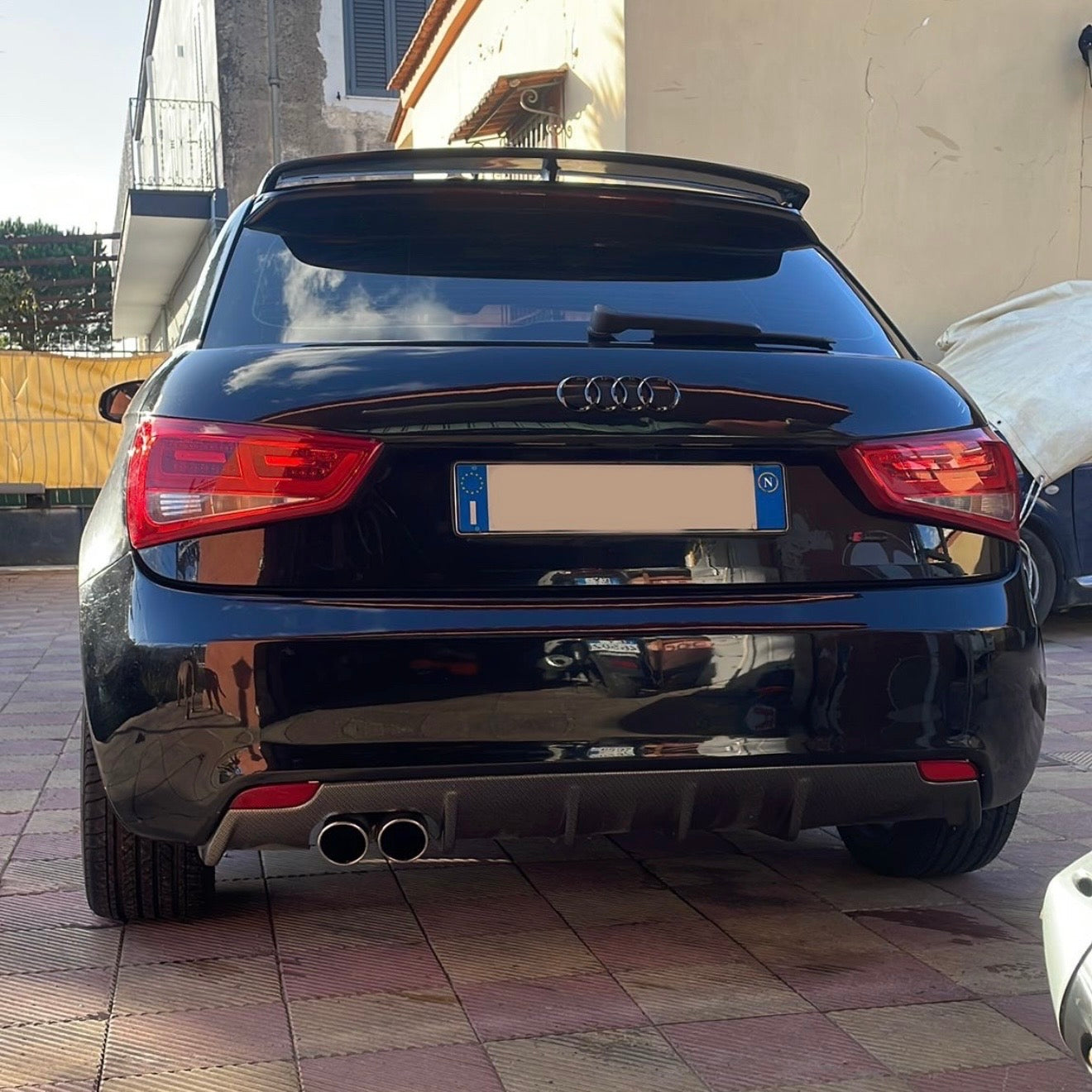 DIFFUSORE SOTTO PARAURTI A1 2010-2014