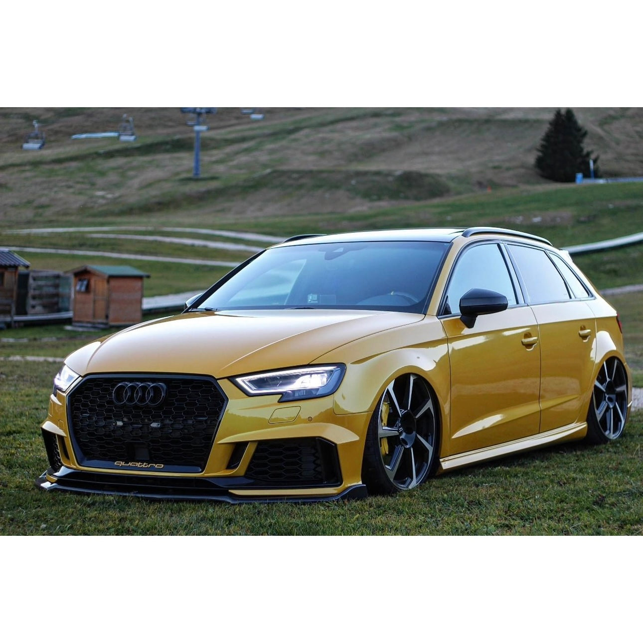 PARAURTI A3 8V 2017-2019 TIPO RS3 X SEDAN/CABRIO CON ACC.