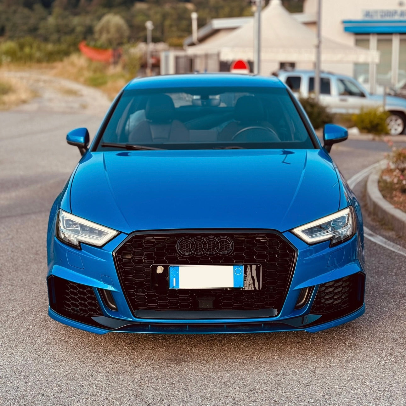PARAURTI A3 8V 2017-2019 TIPO RS3 X SEDAN/CABRIO CON ACC.