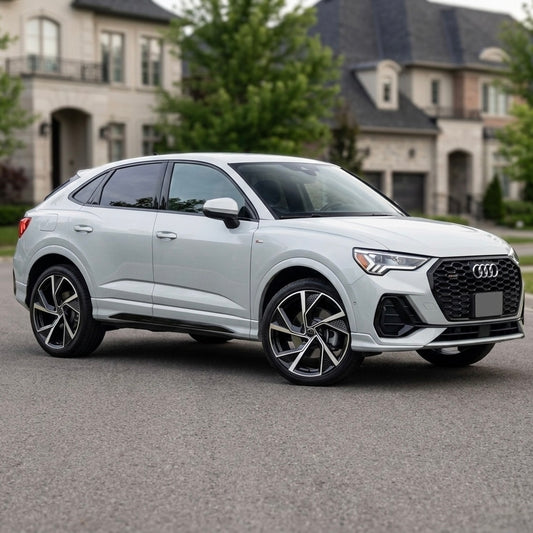 CERCHI FBX NERI E DIAMANTATI 19" ET35 AUDI