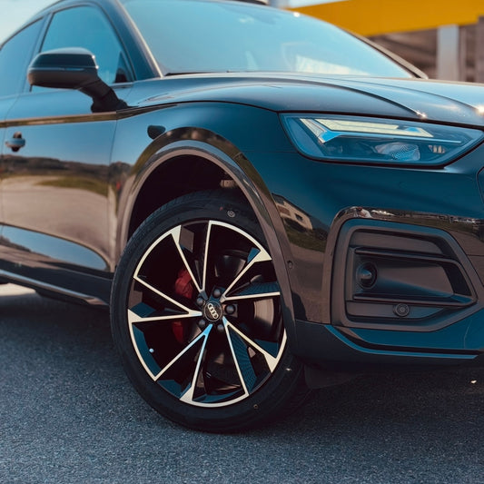 CERCHI RS7 20" NERI E DIAMANTATI