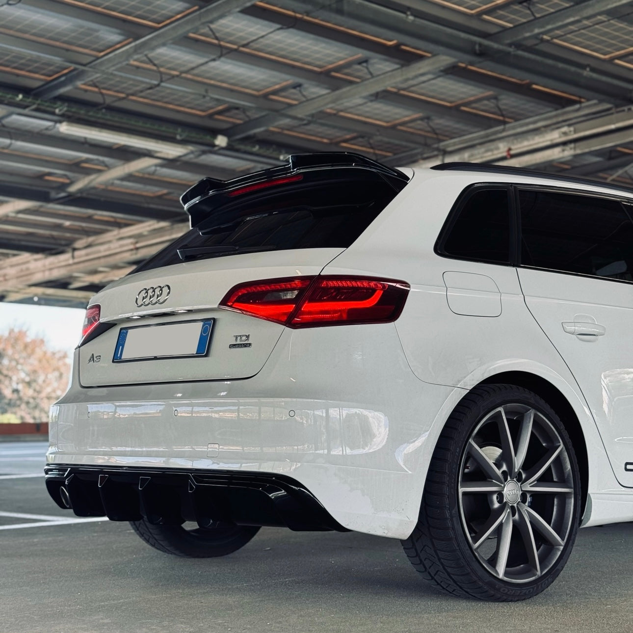 PROLUNGA SPOILER TETTO 3D AUDI A3 S-LINE / S3 8V 2012-2020