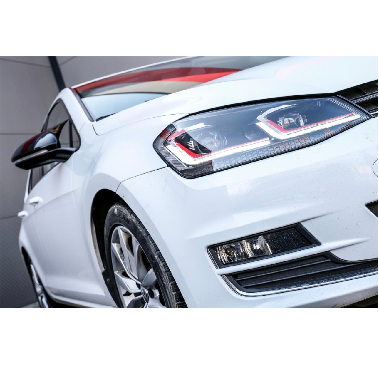 FANALI ANTERIORI GOLF MK7 2012-2016 LOOK GTI FACELIFT