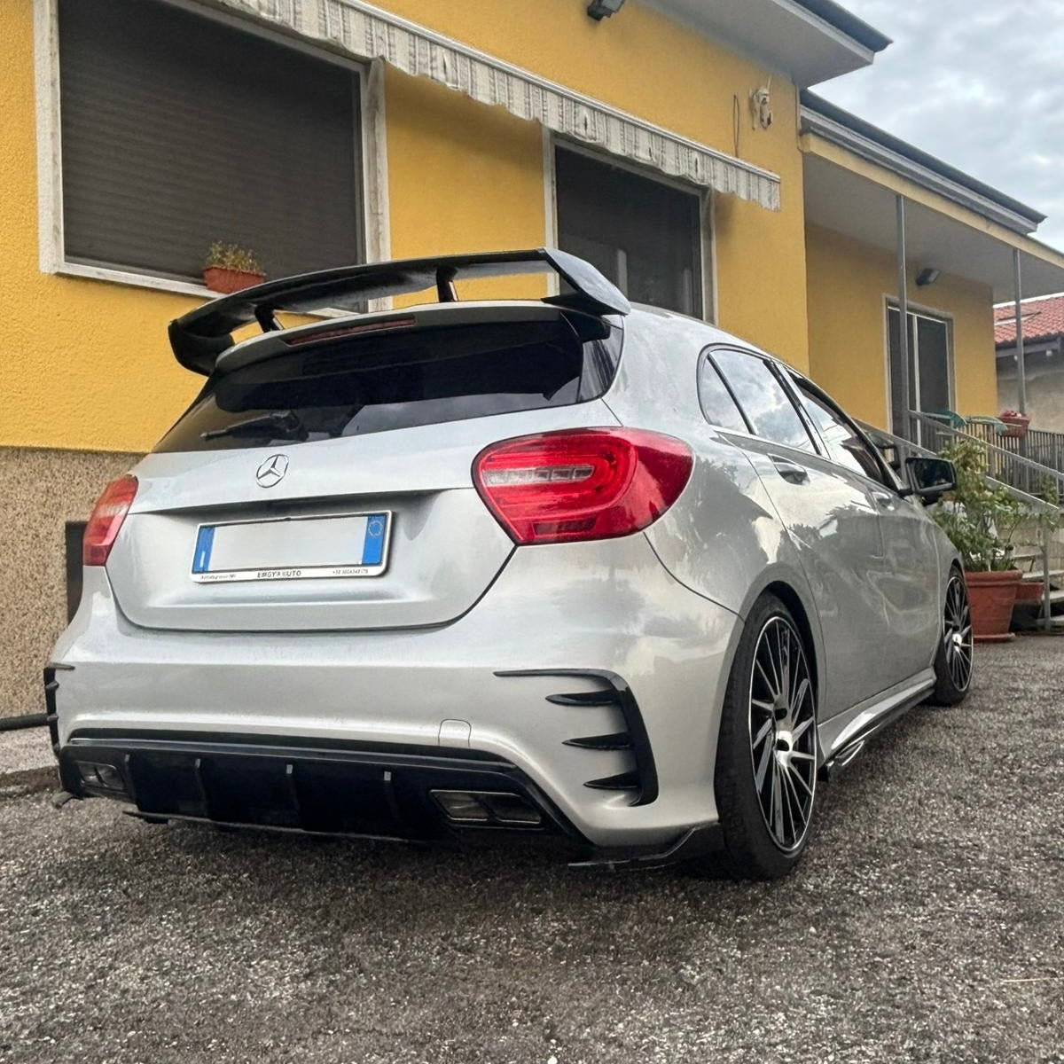 CERCHI KT17 18" NERI/DIAMANTATI ET45 MERCEDES