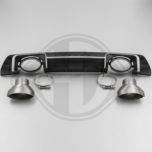 DIFFUSORE SOTTO PARAURTI TT 8S 2014-2018 TIPO RS X BASE