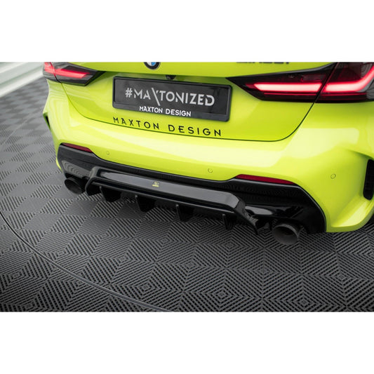 DIFFUSORE PARAURTI POSTERIORE V.1 BMW SERIE 1 M-PACK / M135I / 128TI F40
