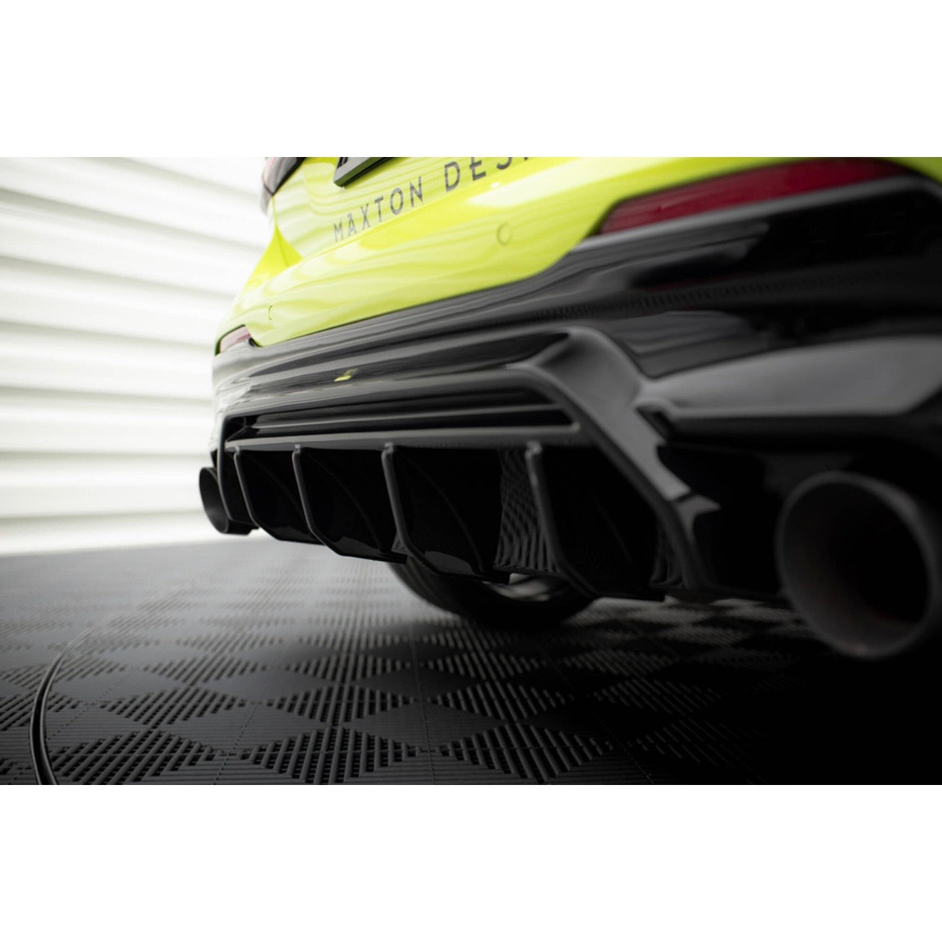 DIFFUSORE PARAURTI POSTERIORE V.1 BMW SERIE 1 M-PACK / M135I / 128TI F40
