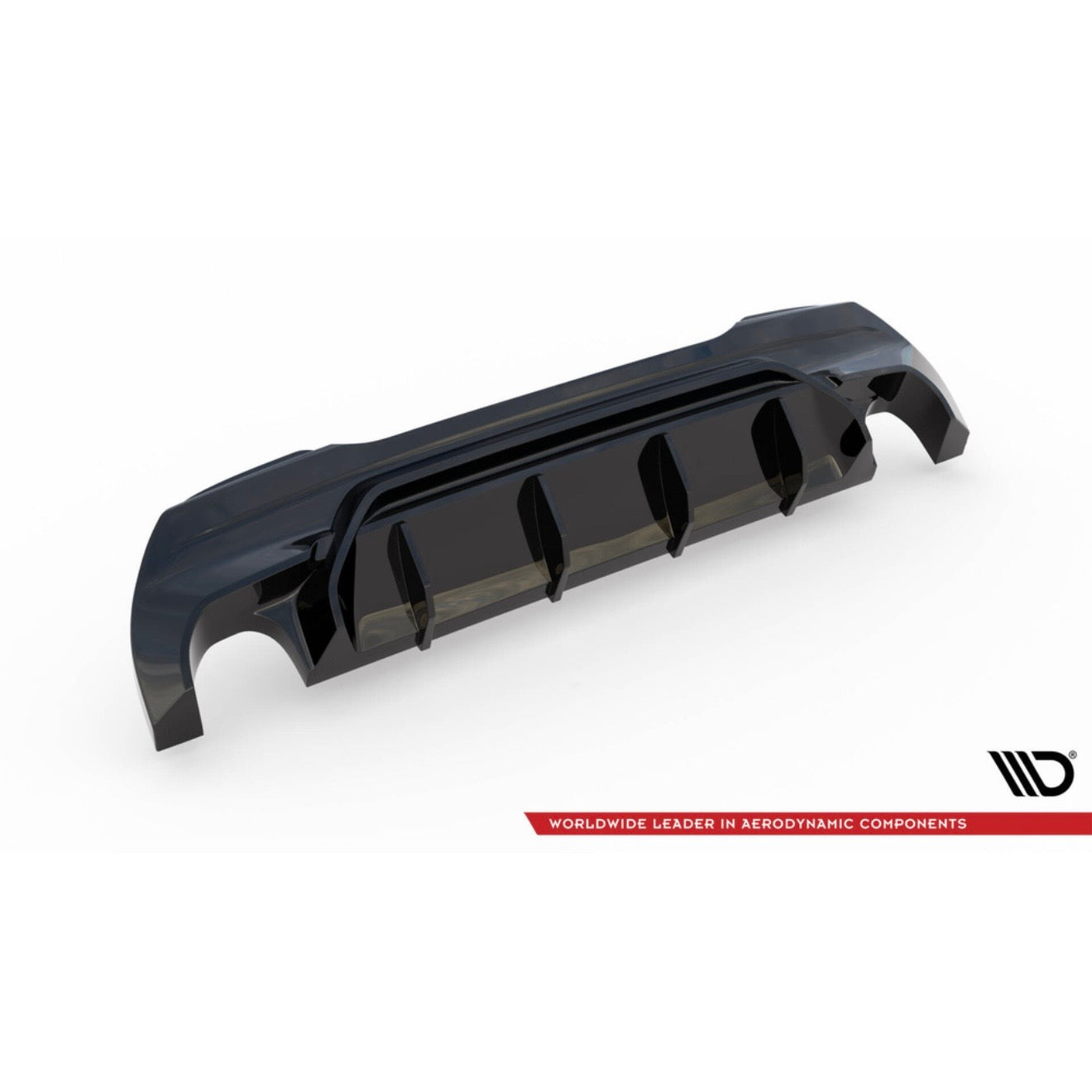 DIFFUSORE PARAURTI POSTERIORE V.1 BMW SERIE 1 M-PACK / M135I / 128TI F40