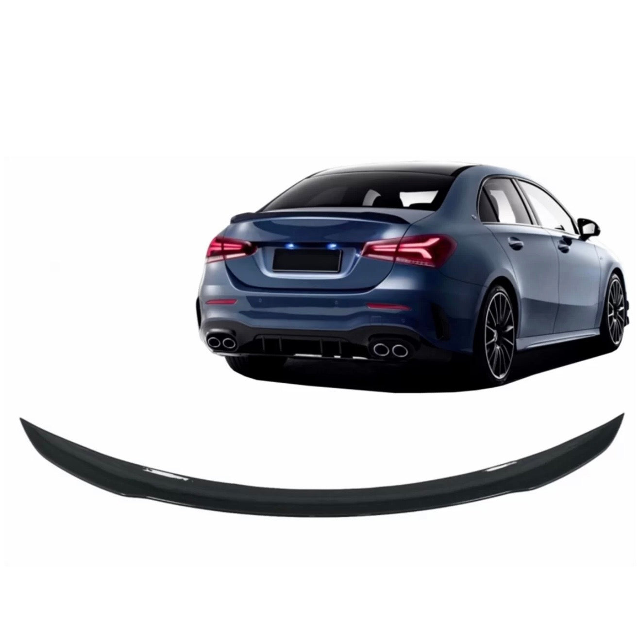 PROLUNGA SPOILER CLASSE A V177 SEDAN 2018-2025