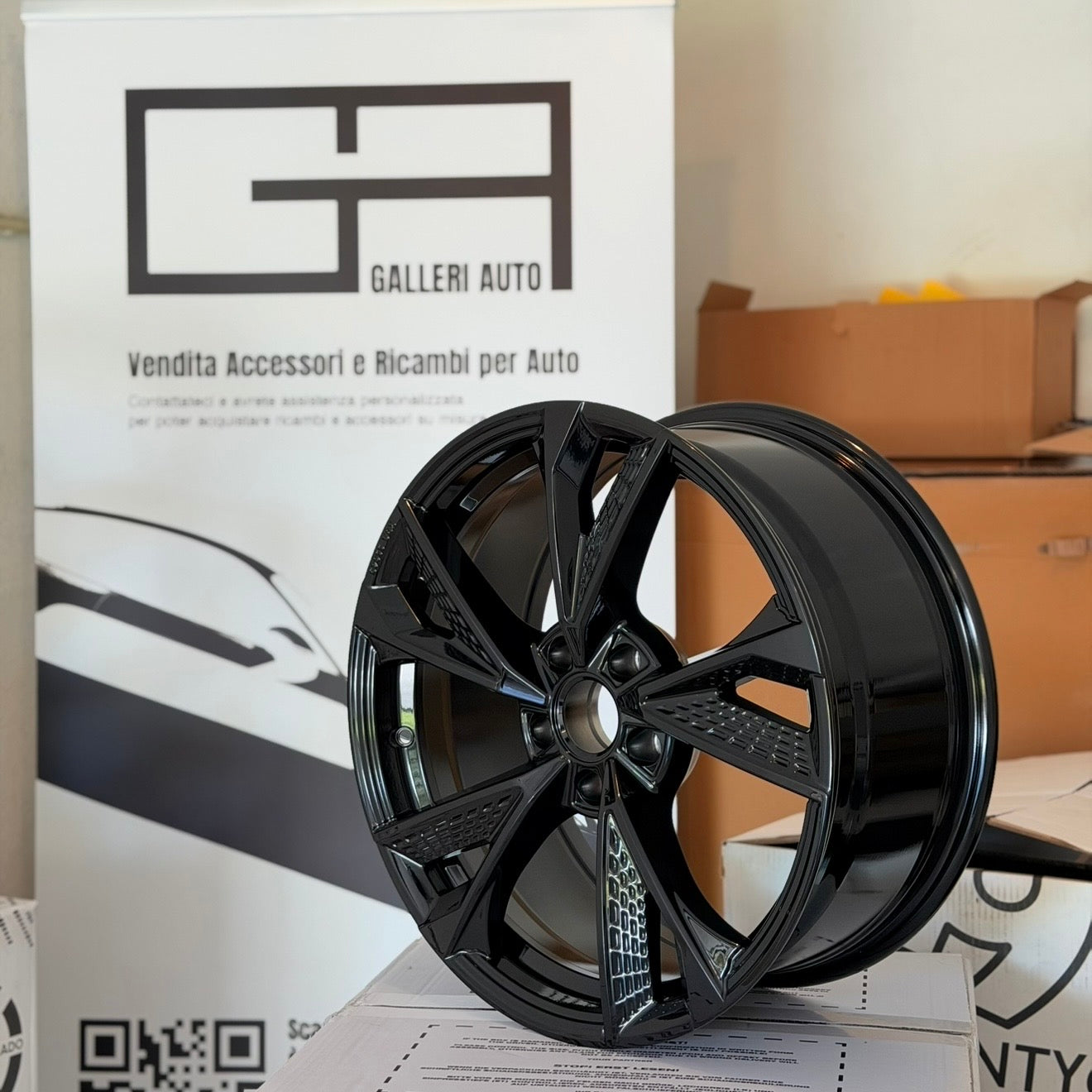 CERCHI RS7 20" NERI ET30