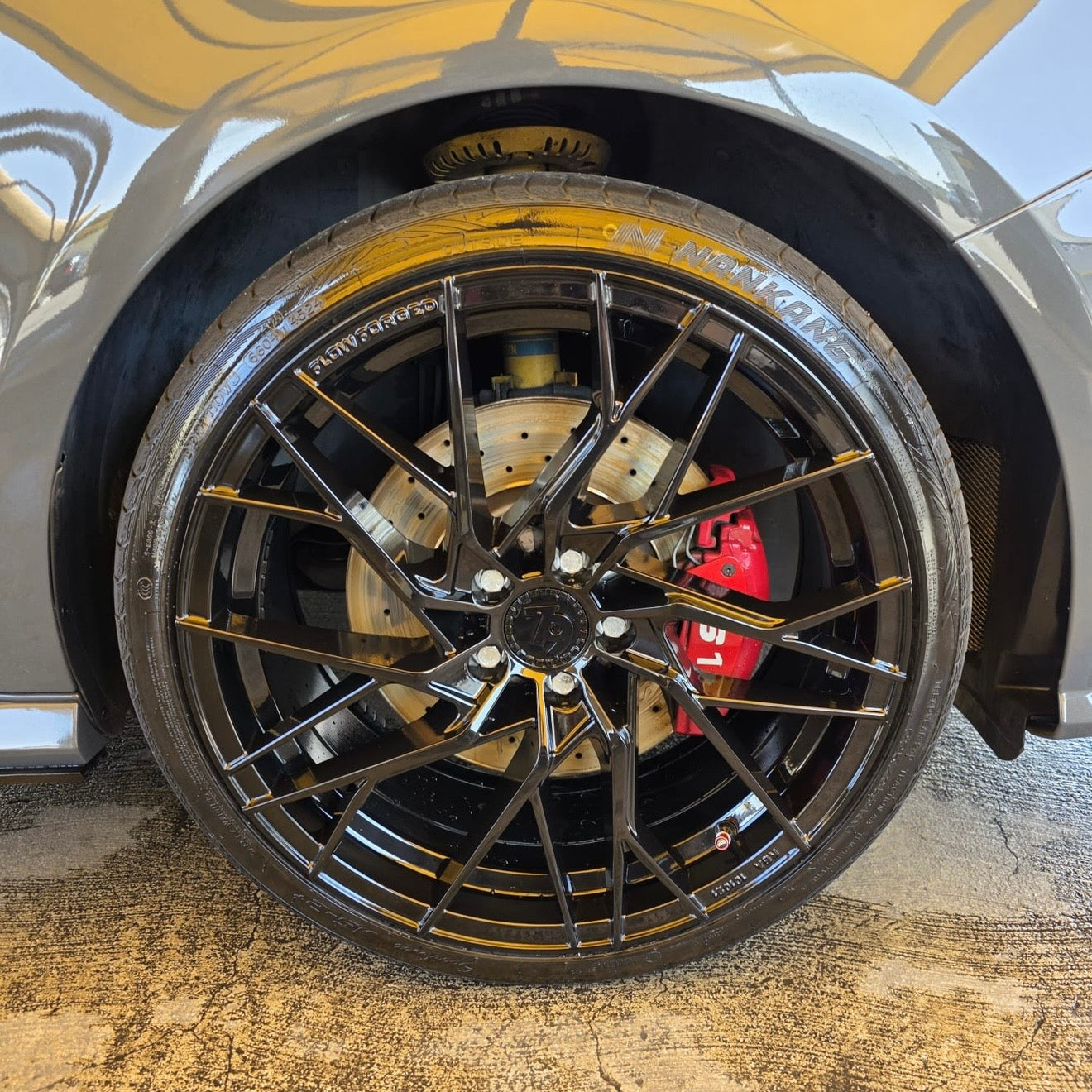 CERCHI 18" 79WHEELS SSF BLACK ET35 AUDI