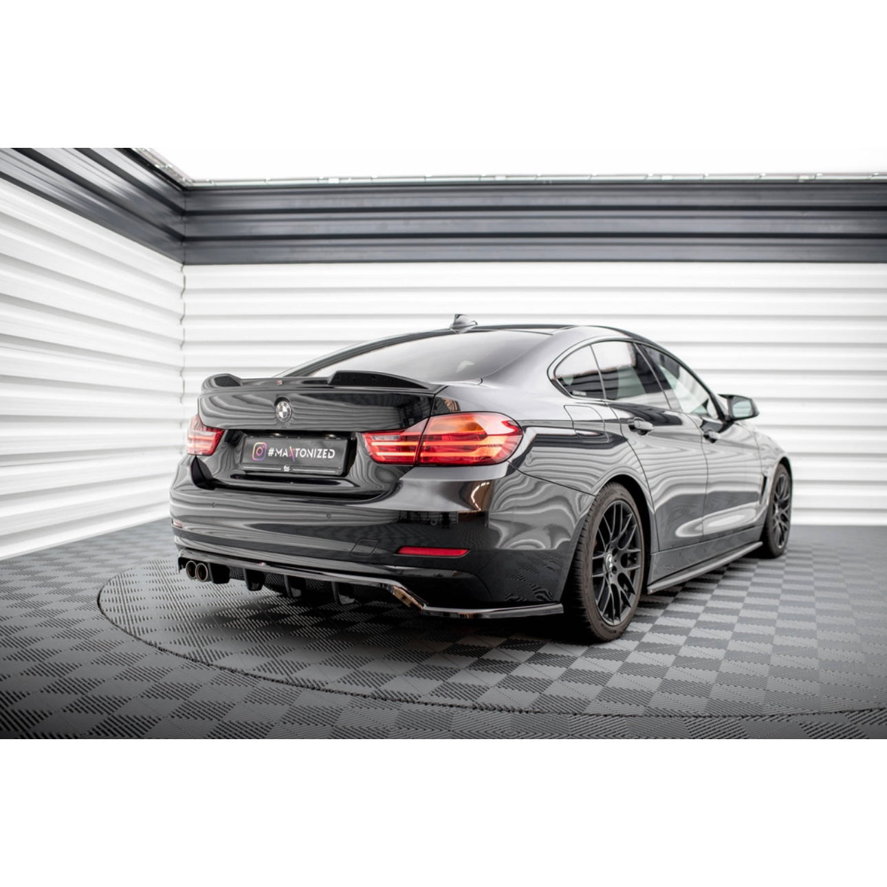 PROLUNGA SPOILER TETTO 3D BMW SERIE 4 GRAN COUPE F36 2014-2021
