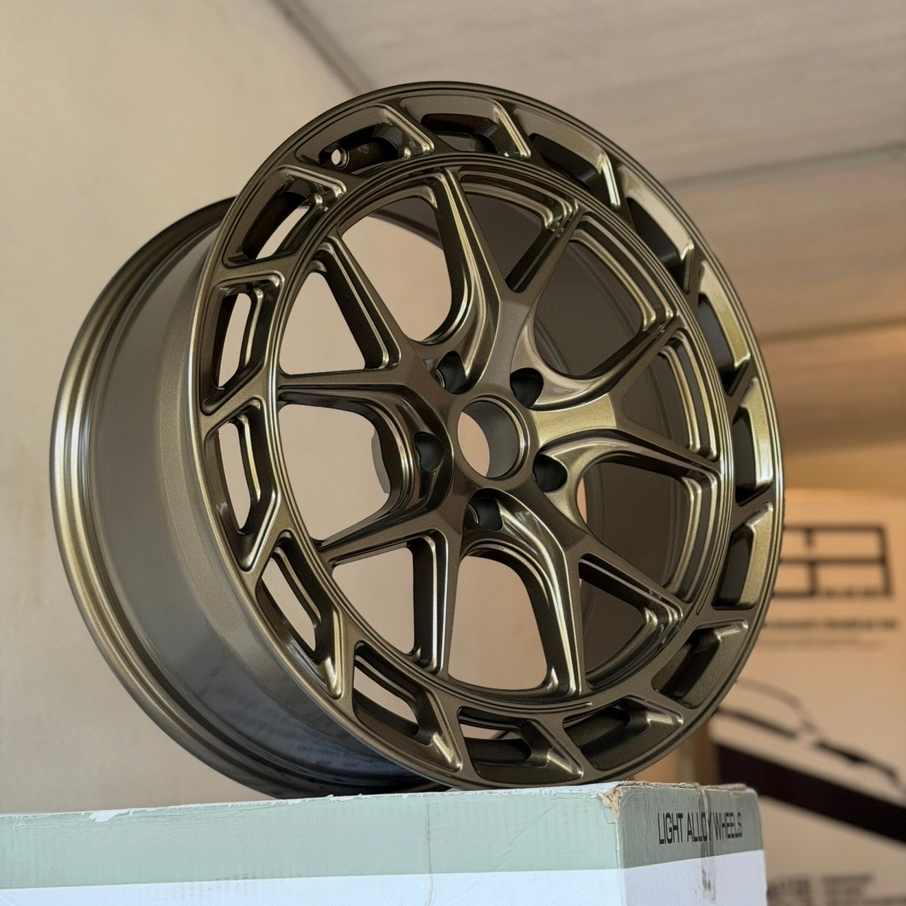 CERCHI 19" 79WHEELS SCF-W GOLD ET30 AUDI