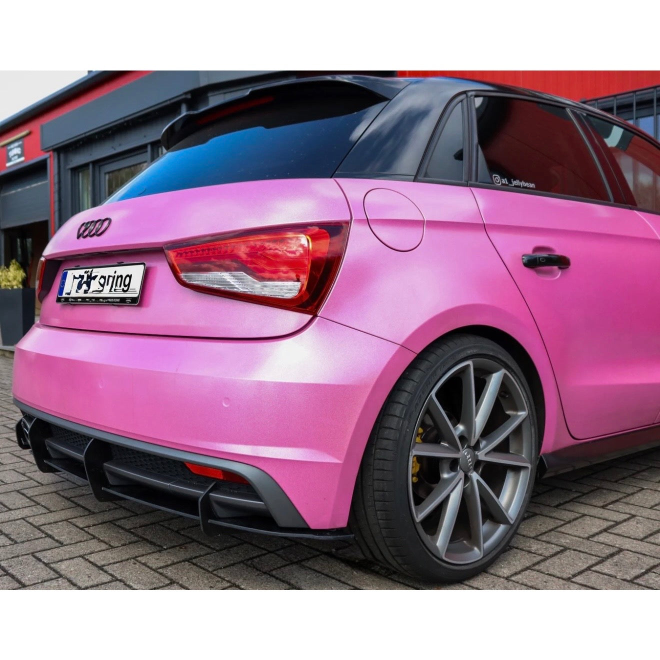 SPLITTER DIFFUSORE AUDI A1 2014-2018